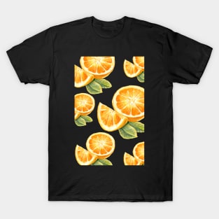 Orange fruit_pattern T-Shirt